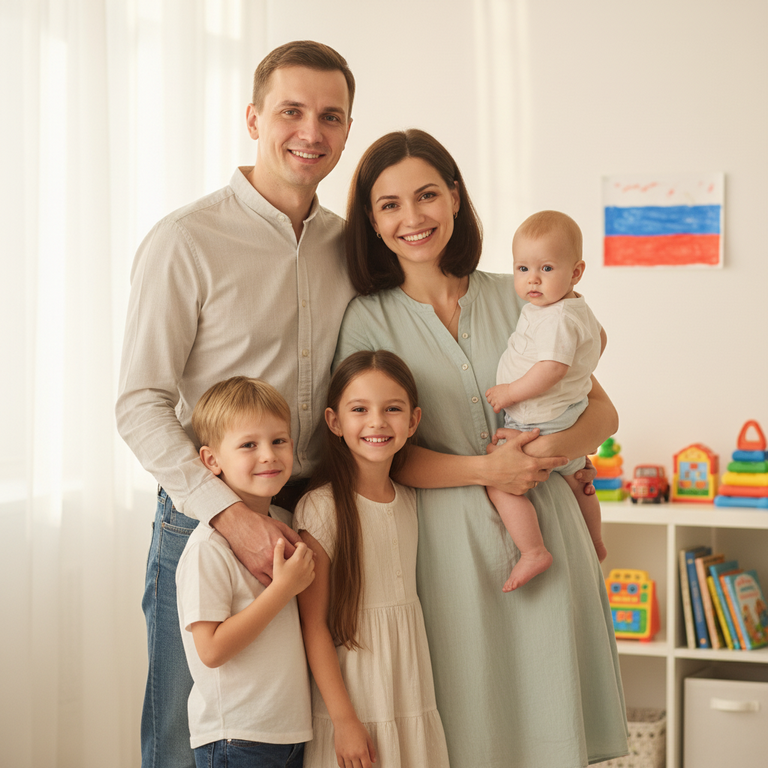 Многодетная семья